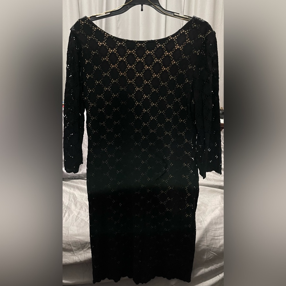 LBD • Social • Sophisticated • Illusion Polka dot • Bodycon • Figure hugging